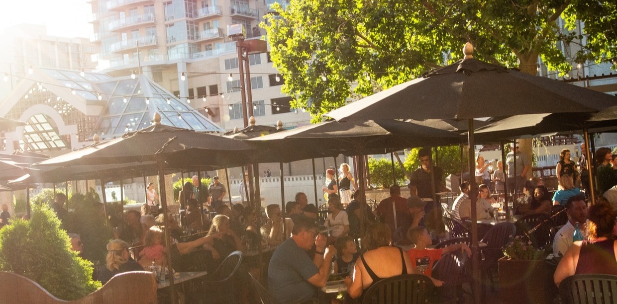 Dine With Us Riverside, Our Patio Is Now Open