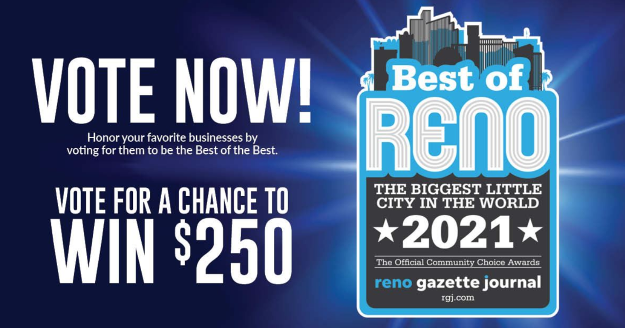 We need your vote! Best of Reno 2021