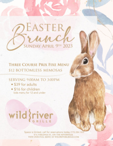 Wild River Grille Easter Brunch