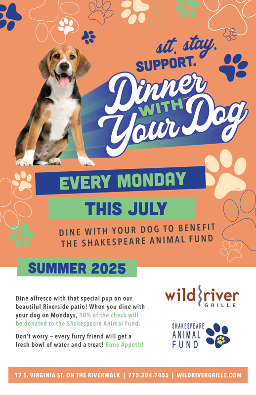 July 2025 Dinner With Your Dog